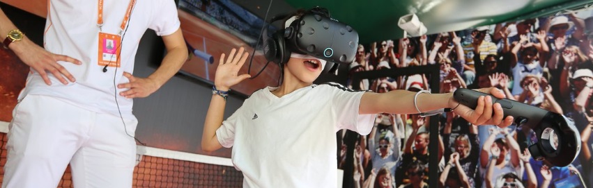 Roland Garros et la Réalité Virtuelle